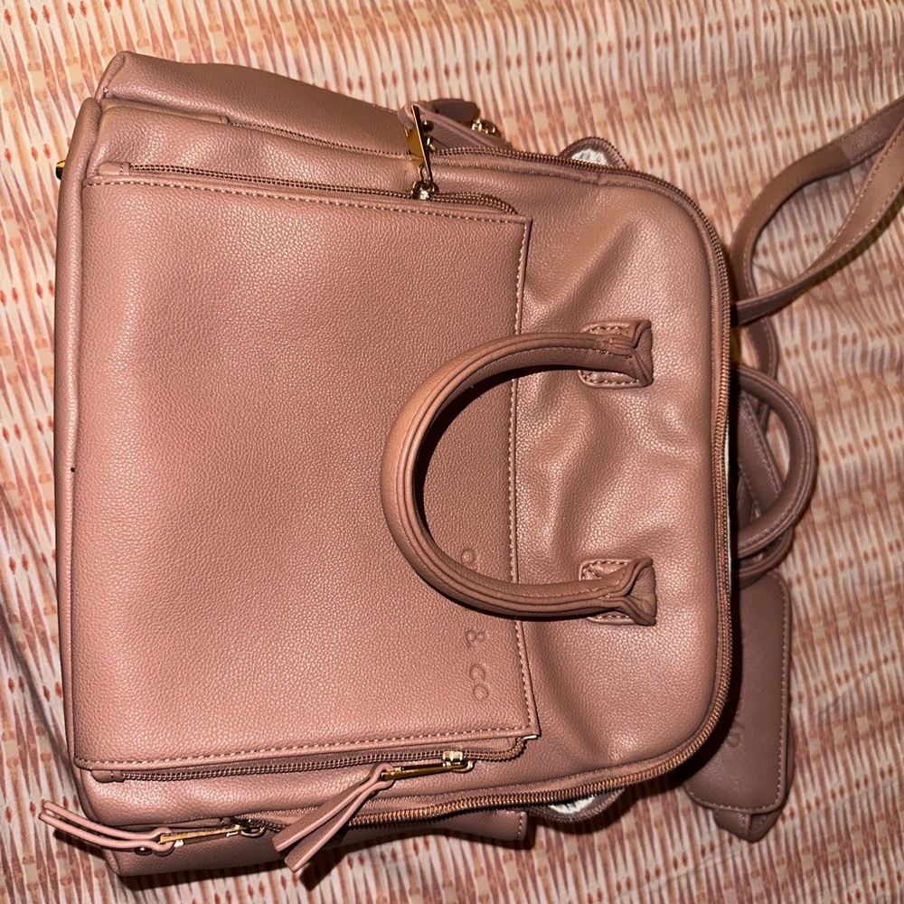 Ayla and co mini diaper bag